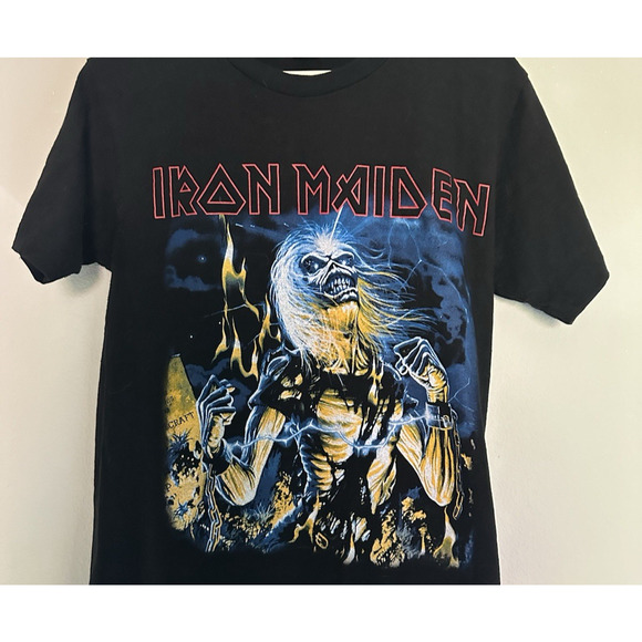 Iron Maiden Vintage Band Tee size Small - Picture 2 of 6